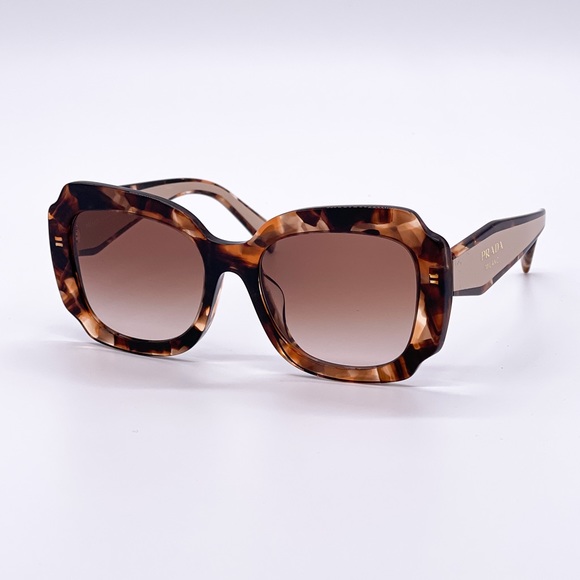 NEW PRADA PR16YS WOMEN SUNGLASSES PR16YSF 01R0A6 BROWN PRADA SPR 16Y-F PR16YS - Picture 4 of 9